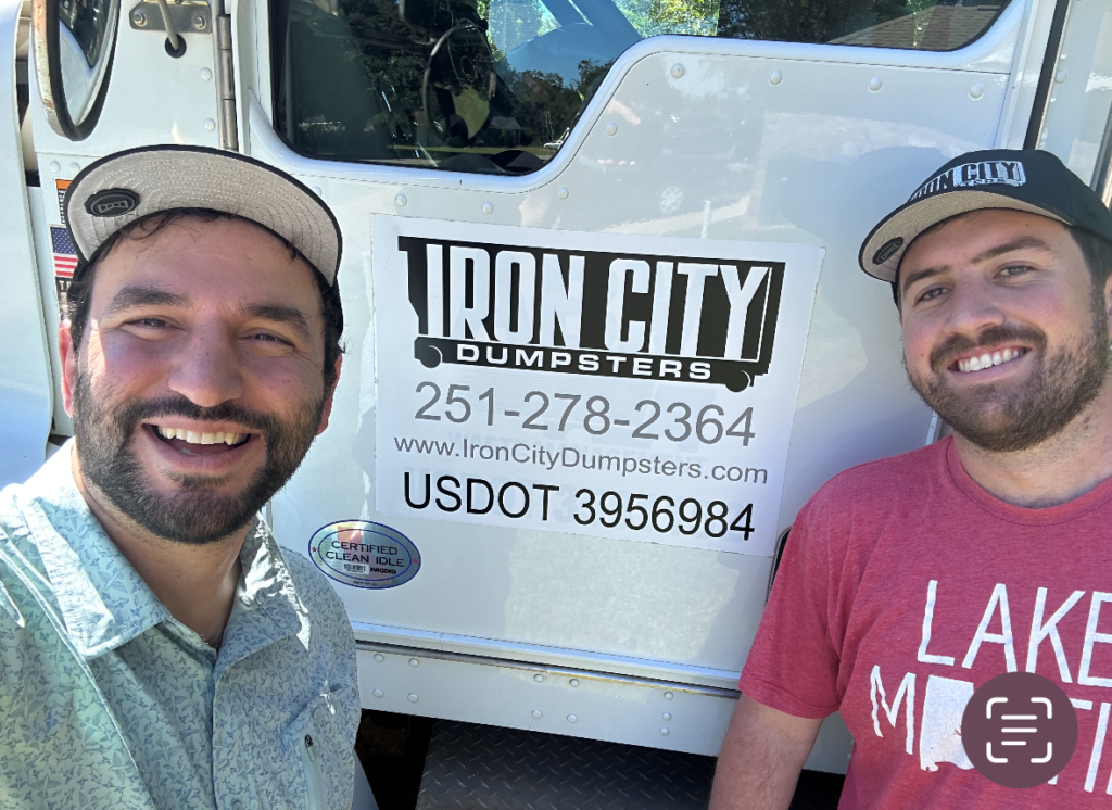 Iron City Dumpsters Dumpster Rental Service for Alabama in Baldwin
